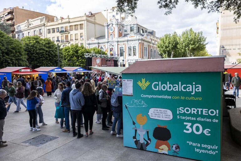 Globalcaja despide la Fiesta del Libro celebrando su buena acogida
