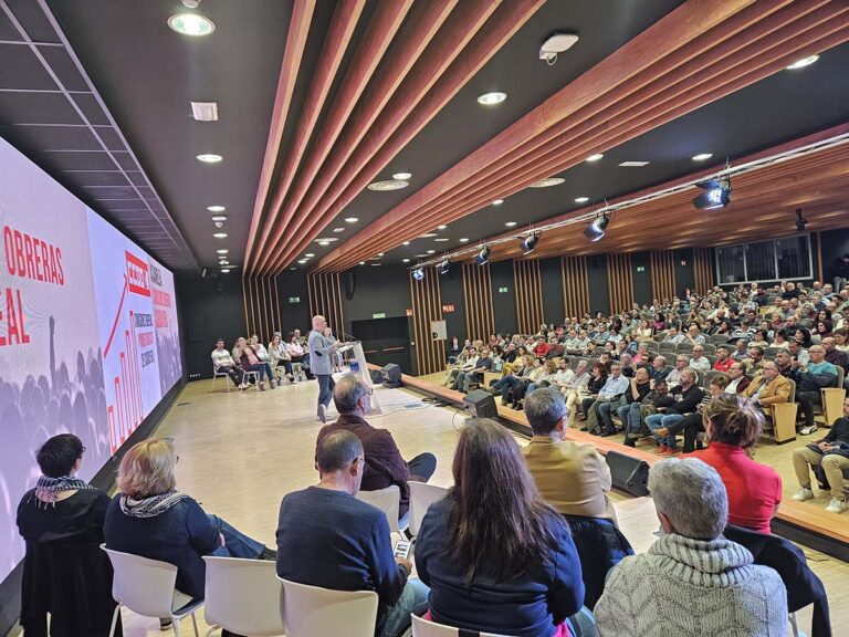 Más de 300 delegados y delegadas de CCOO Ciudad Real se conjuran junto a Unai Sordo para un Primero de Mayo «a la ofensiva»