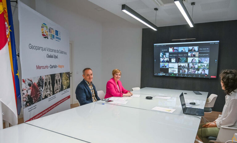 El Geoparque mundial “Volcanes de Calatrava. Ciudad Real” presenta su potencial en un encuentro internacional impulsado por la UNESCO