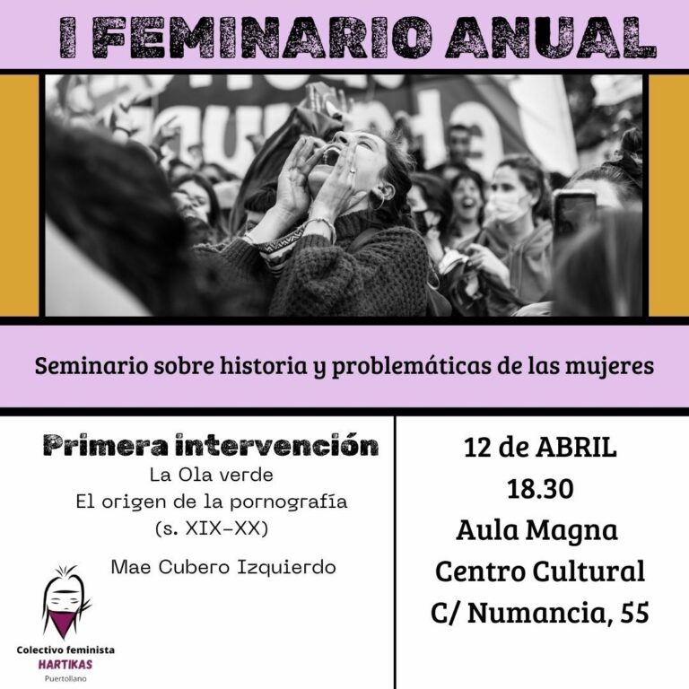 El Colectivo Feminista Hartikas lanza su I Feminario Anual