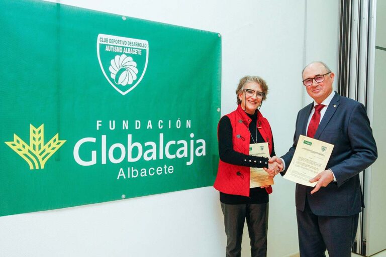 La Fundación Globalcaja colabora con el Club Deportivo ‘Desarrollo Autismo’ que favorece la práctica deportiva a 70 personas con TEA