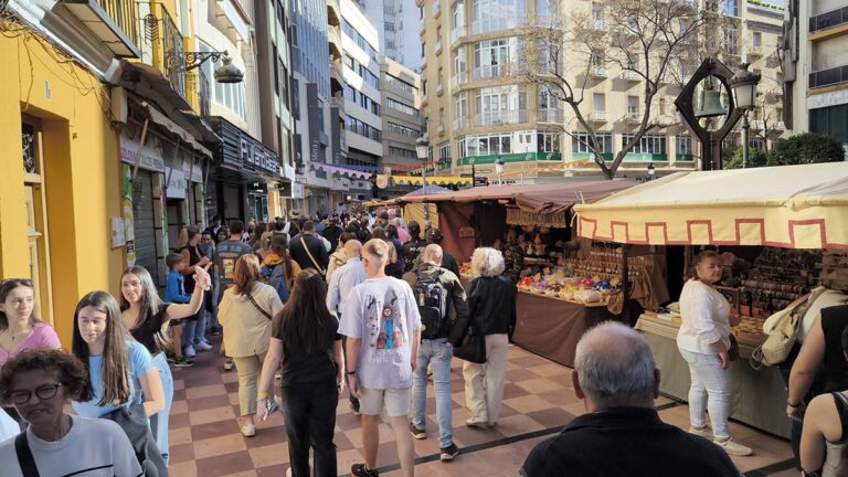 Mucha animación en la primera jornada del Mercado del Quijote de Ciudad Real