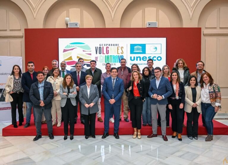 Almadén celebra la inclusión en la lista mundial de Geoparques de la Unesco como parte de los «Volcanes de Calatrava. Ciudad Real»