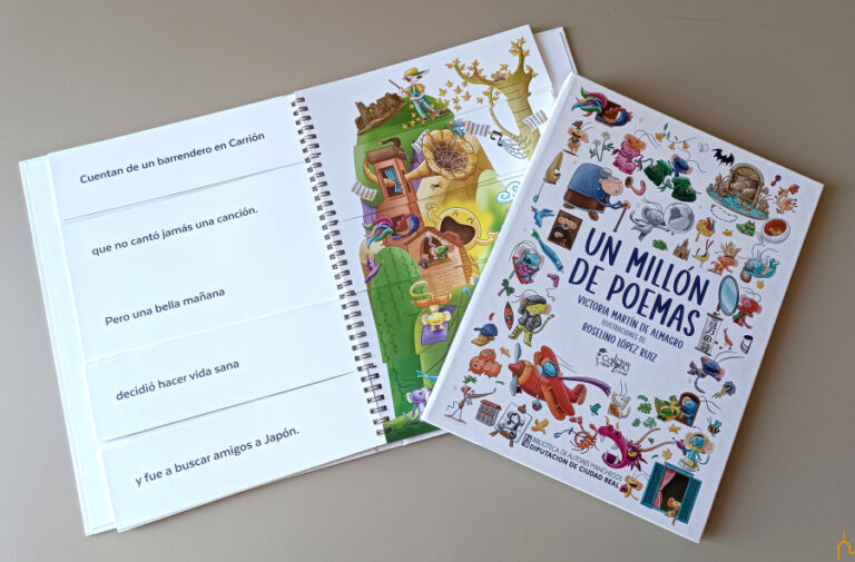 Victoria Martín de Almagro presenta el libro infantil “Un millón de poemas”, un divertido juego literario publicado por la BAM 