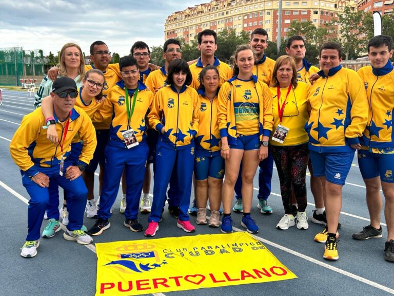 El Club Paralímpico Puertollano obtiene ocho medallas en el Campeonato de España FEDDI de Atletismo