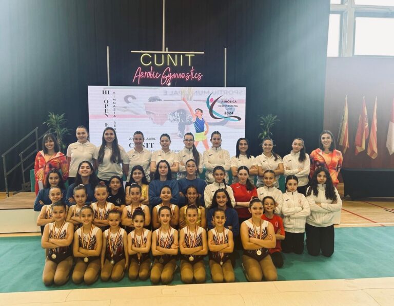 Puertollano: El Club Deportivo Aerobics VS 2.0 brilla contres medallas en el III Open Estatal Cunit 2024