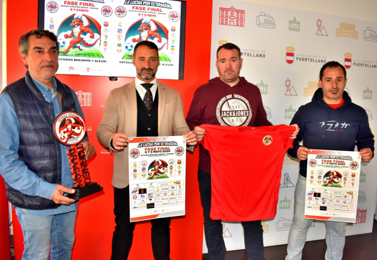 Las mejores canteras del fútbol nacional competirán en Puertollano en el III Torneo Dragón