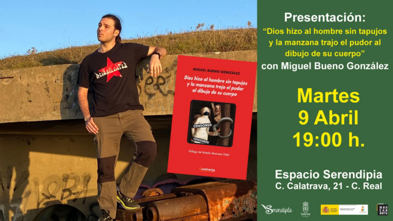El ciudadrealeño Miguel Bueno presentará su nuevo poemario el 9 de abril