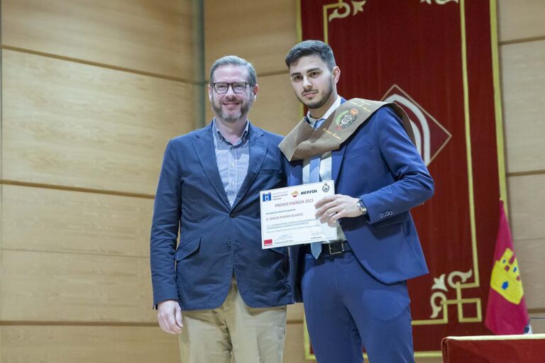 Repsol premia el mejor trabajo de fin de grado en el ámbito de la Energía de Ingeniería Industrial