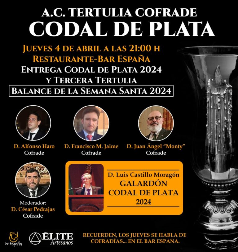 Ciudad Real: Alfonso Haro, Francisco M. Jaime y Juan Ángel «Monty» valorarán la Semana Santa 2024