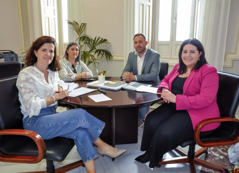 La vicepresidenta quinta de la Diputación trata con el alcalde de Tomelloso proyectos socioculturales para promover el turismo en la ciudad