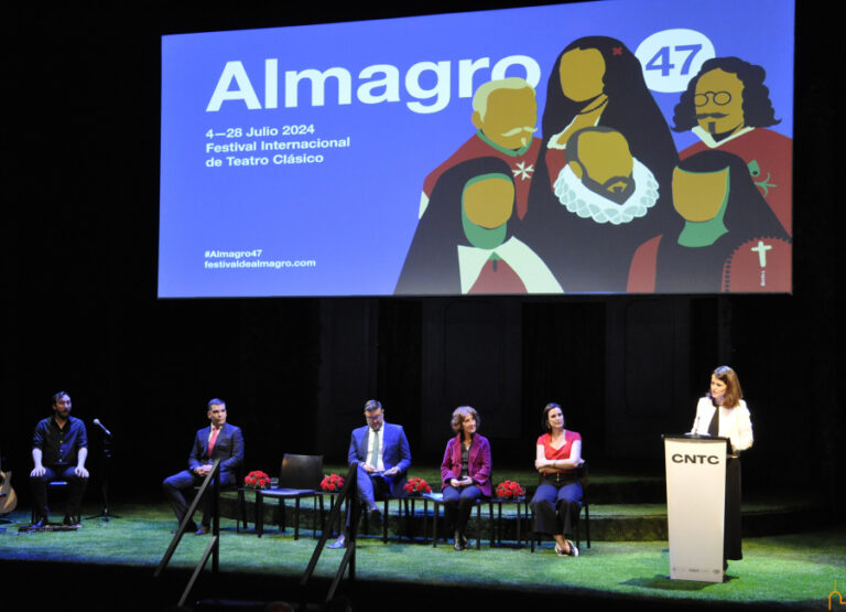 María Jesús Pelayo representa a la Diputación en la presentación de la 47ª Edición del Festival Internacional de Teatro Clásico de Almagro en Madrid
