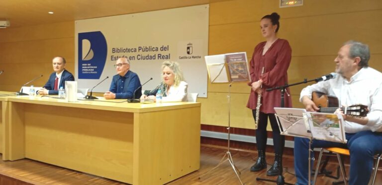 Federico Gallego presenta en la Biblioteca de Ciudad Real»El hombre que se creía Marco Polo»