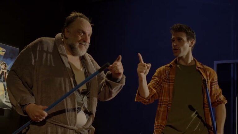 Puertollano: Fernando Albizu y Gonzalo Ramos protagonizan el sábado «Goteras» bajo la dirección de Borja Rodríguez