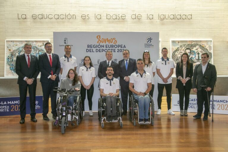 El Gobierno regional destaca que los éxitos de los deportistas paralímpicos serán colectivos “al implicar en su celebración a toda la sociedad”