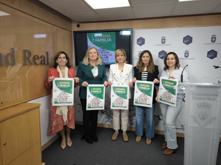 Ciudad Real celebrará del 11 al 17 de mayo su primera ‘Semana de la Familia’