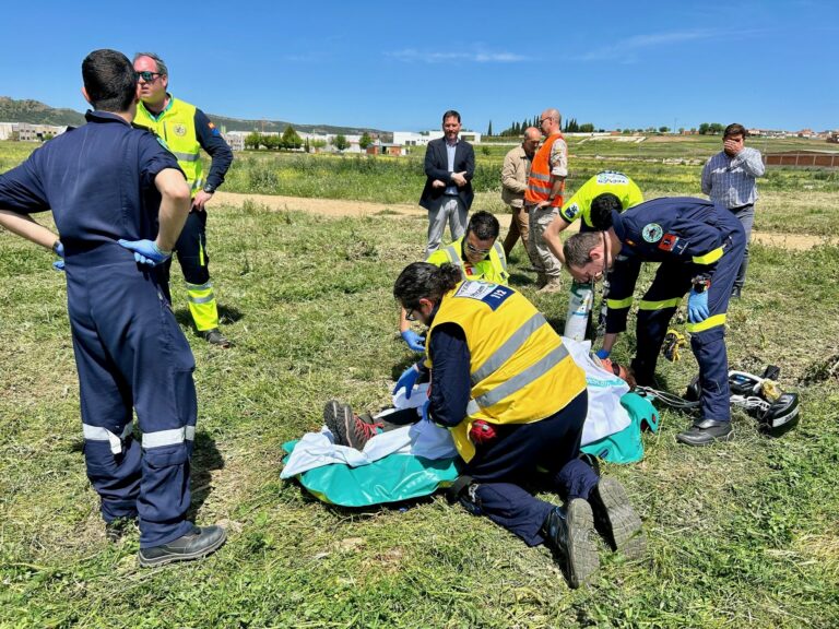 Piedrabuena acoge el ejercicio internacional de búsqueda y salvamento aéreo 