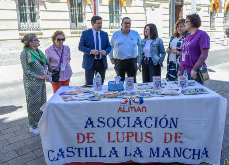 La Diputación de Ciudad Real colabora en la cuestación anual contra el lupus destinada fundamentalmente a la investigación