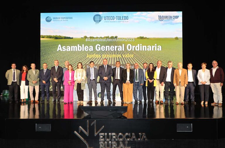 Eurocaja Rural reafirma su compromiso con el cooperativismo en la Asamblea de UTECO-Unión de Cooperativas Agrarias de Toledo