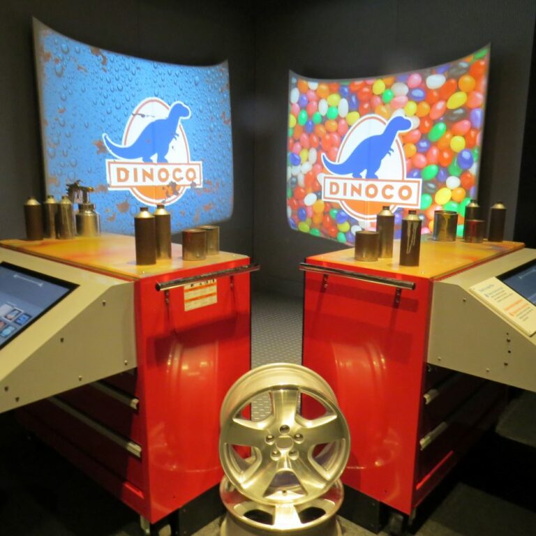 Exposición La Ciencia de Pixar, creada por el Museum of Science de Boston en colaboración con Pixar Animation Studios
