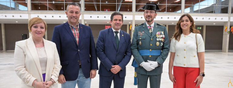 Valverde destaca la «enorme» colaboración de la Diputación de Ciudad Real con la Guardia Civil