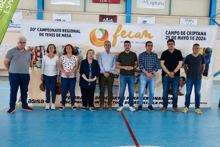 El Gobierno de Castilla-La Mancha destaca el papel del deporte como herramienta para favorecer la inclusión de las personas con discapacidad