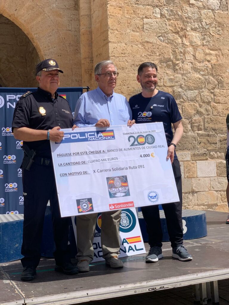 La décima edición de la Carrera Ruta 091 apoya al Banco de Alimentos de Ciudad Real