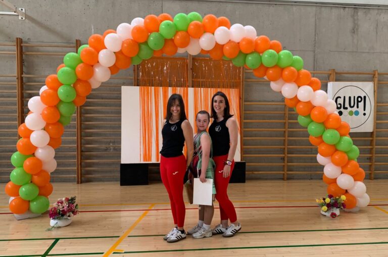 Carla Cartón, del club Aerobics VS 2.0 de Puertollano, medalla de oro en el Torneo Nacional de Gimnasia Inclusiva