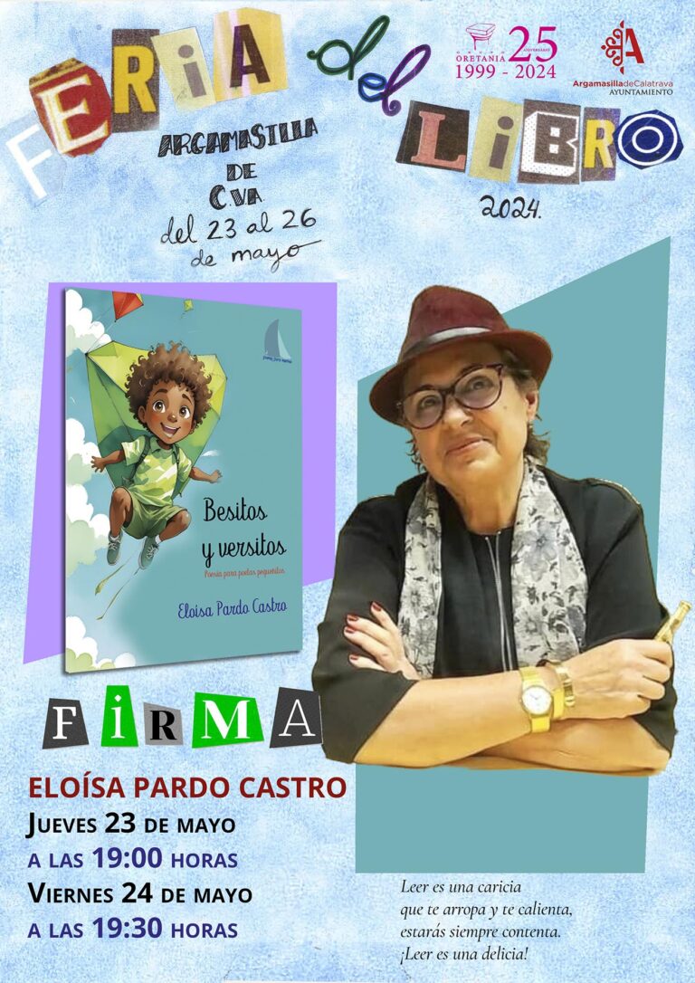La infancia y la juventud presentes en la I Feria del Libro de Argamasilla de Calatrava, con talleres, actividades y libros