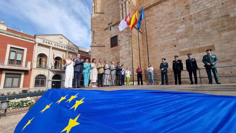 Valdepeñas, escenario del Día de Europa en Castilla-La Mancha
