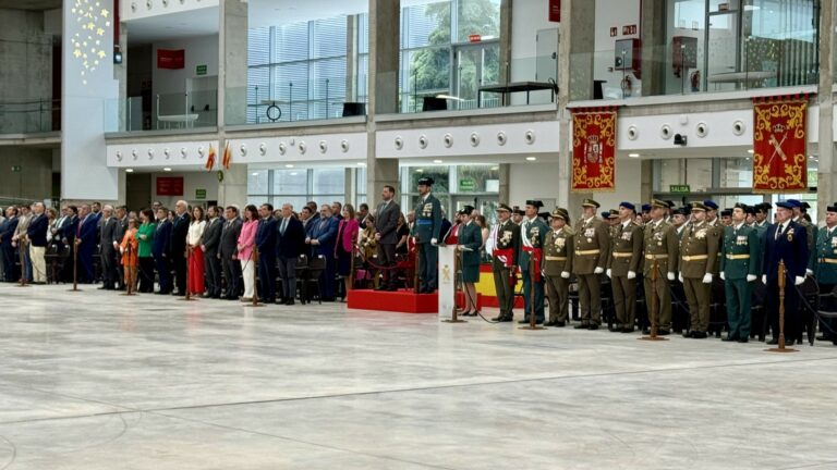 Ciudad Real: La corporación municipal acompaña a la Guardia Civil en el 180 aniversario de su fundación
