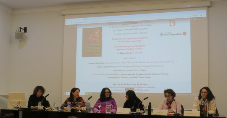 Presentación de Ecofeminismo y aspectos mitológicos en las brujas modernas, editado por Xiana Sotelo