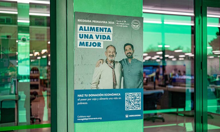 Mercadona colabora con los Bancos de Alimentos en la Recogida Primavera 2024