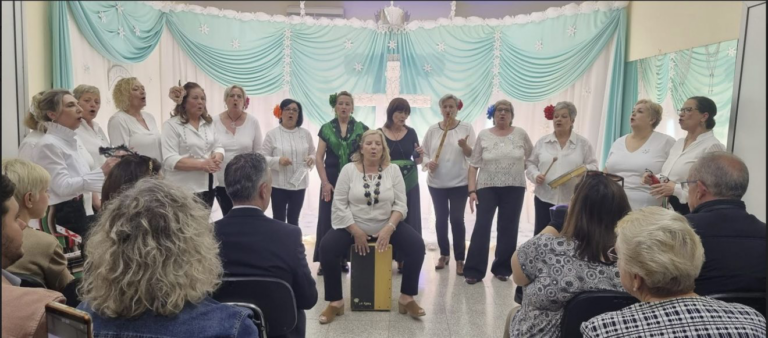 Puertollano: La Asociación Constitución celebra el 25 aniversario de la Cruz de Mayo