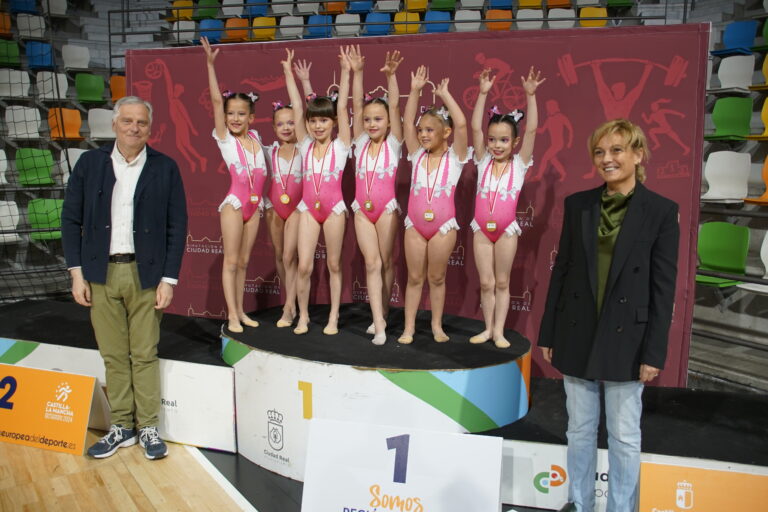 Ciudad Real: El Quijote Arena vive un domingo de fiesta con el Campeonato Provincial Escolar de Gimnasia Rítmica