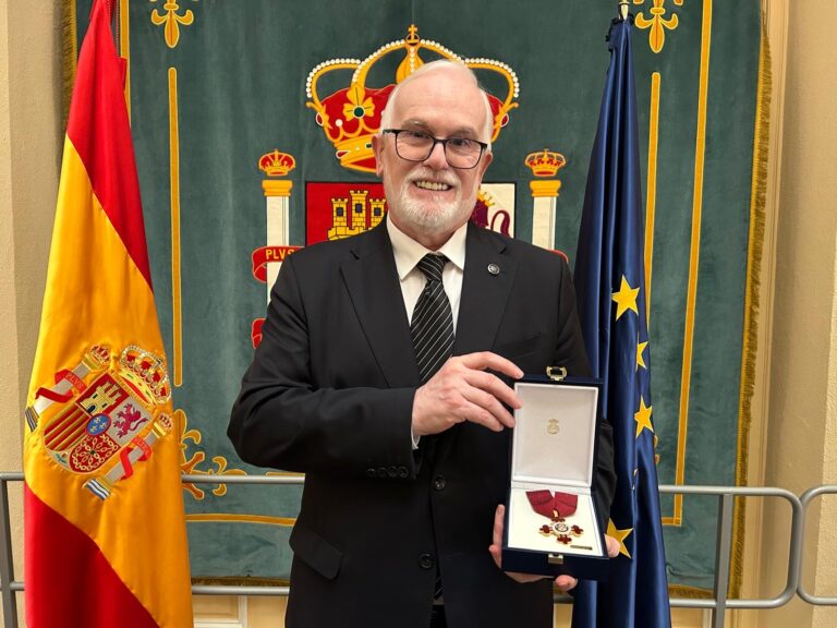 Puertollano: Casto Sánchez, galardonado con la Encomienda de la Orden Civil de Alfonso X El Sabio