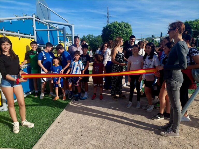 Torralba de Calatrava: Inaugurado el parque multideportivo en la zona de la avenida Campo de Calatrava