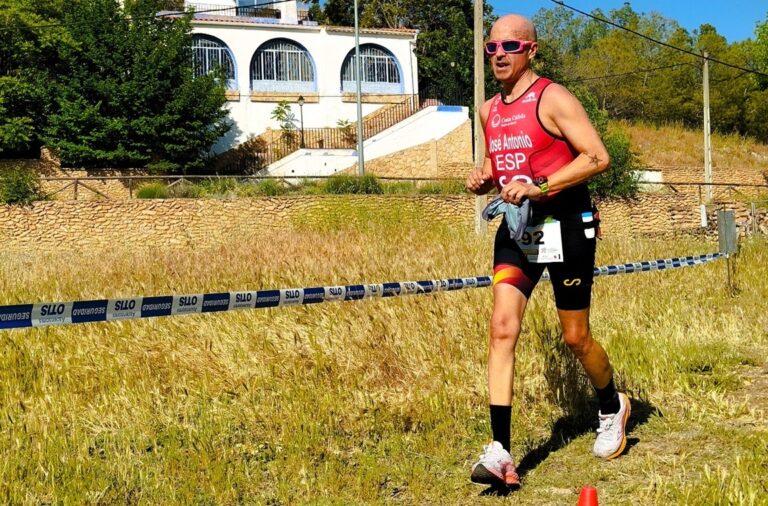 José Antonio Ruiz, triatleta paralímpico del CDA Puertollano, sigue cumpliendo su sueño de competir con los mejores