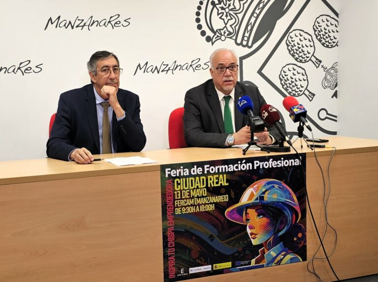 Manzanares acogerá el lunes la Feria de Formación Profesional de Ciudad Real con la presencia de 500 visitantes de todos los centros educativos