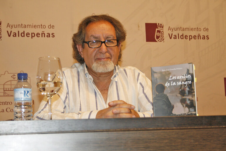 Juan José Guardia Polaino firma el 24 de mayo en la I Feria del Libro de Argamasilla de Calatrava “Los exilios de la sangre”