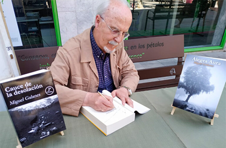 El escritor y poeta Miguel Galanes presenta “Alegra Aura” en el Museo López Villaseñor de Ciudad Real