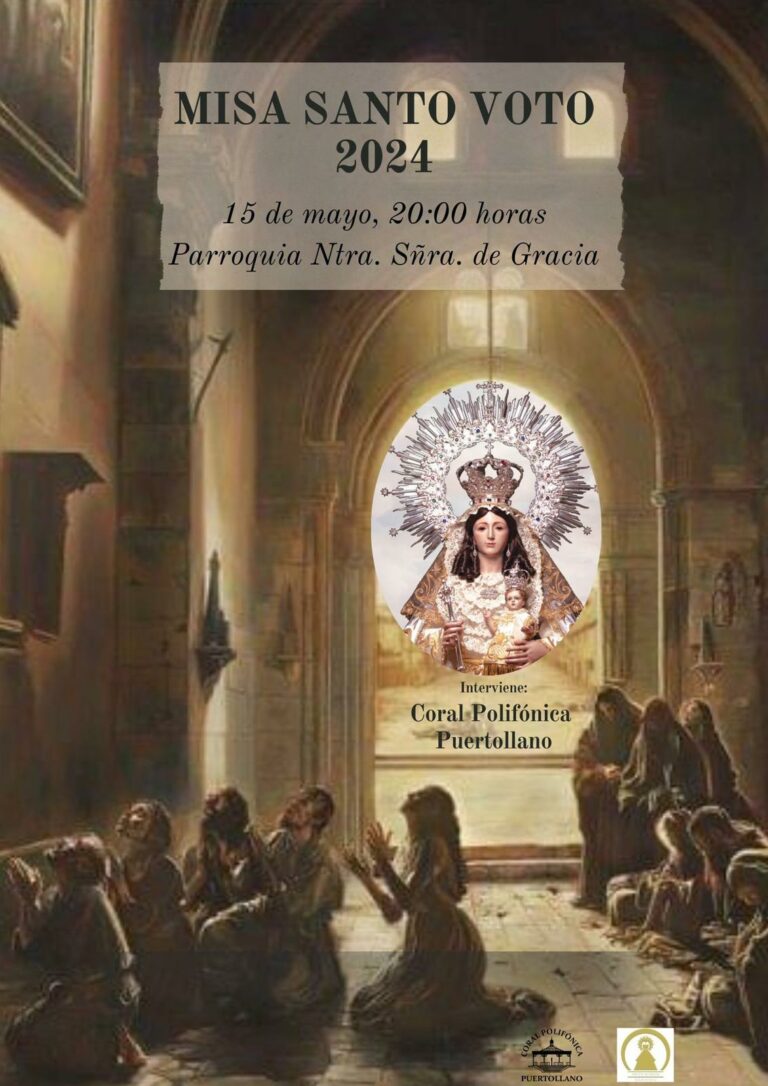La Coral Puertollano cantará el miércoles la Misa del Santo Voto
