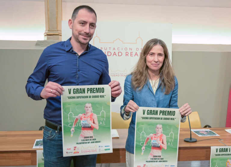 Ciudad Real acogerá el sábado 11 de mayo la V edición del Gran Premio Nacional Diputación de Atletismo