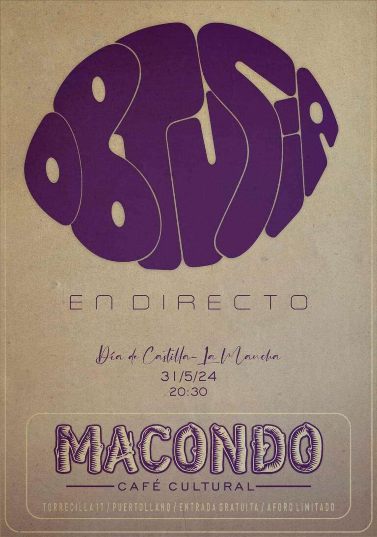 El grupo puertollanense Obtusia ofrecerá un concierto el 31 de mayo en el Café Cultural Macondo