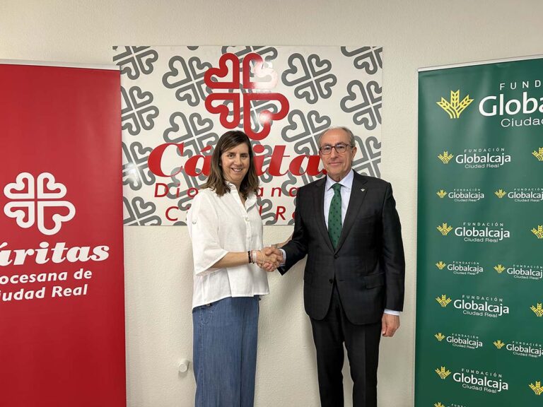 El Centro “Siloé” de Cáritas Diocesana de Ciudad Real recibe la colaboración de la Fundación Globalcaja