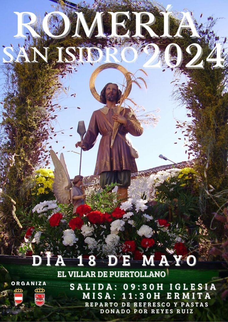El Villar de Puertollano celebrará el 18 de mayo la romería de San Isidro