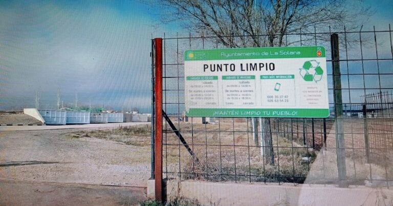 UGT denuncia ante la Inspección de Trabajo el elevado riesgo de incendio en el Punto Limpio de La Solana