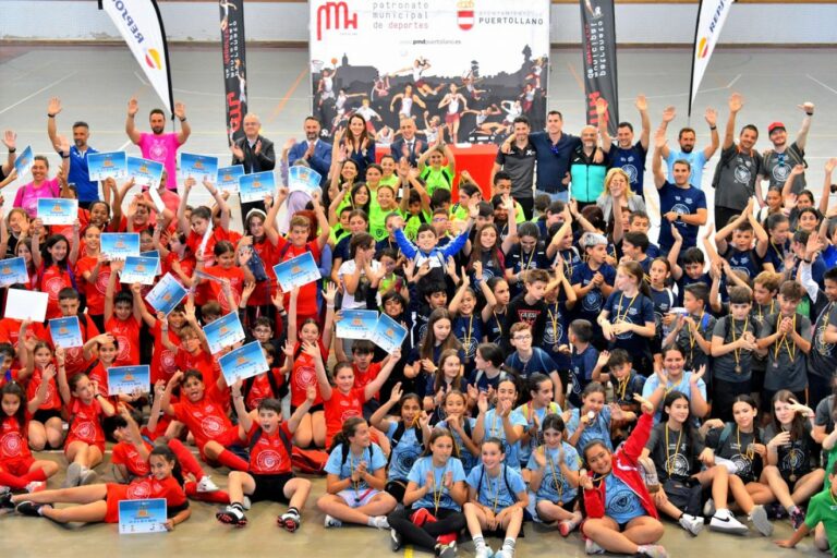 Puertollano: Las miniolimpiadas llegan a su punto y final con la entrega de medallas tras una semana de deporte escolar