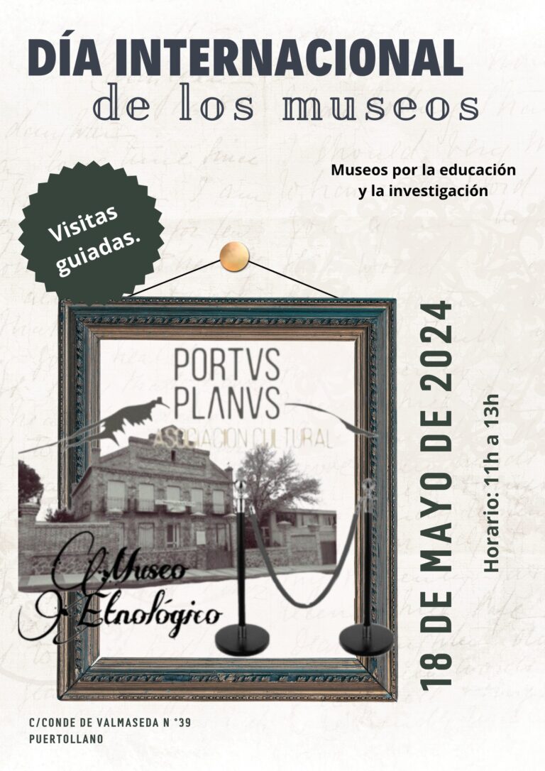 El Museo Etnológico de Puertollano celebrará el sábado el día de los museos con visitas guiadas