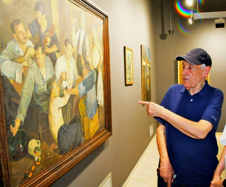 Puertollano: Una placa reconocerá la trayectoria artística del pintor Manuel Prior
